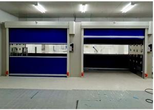 China China factory clean room PVC Curtain High Speed Rolling Shutter Door factory