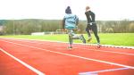 High Resistance Tartan Running Track Made Of Rubber Material Help Constructions