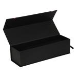Lightweight Hard Cardboard Magnetic Wine Gift Box Customized With Handle