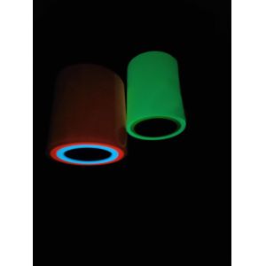 Red Reflective Luminescent Tape Adhesive PET Inkjet Uv Printable Vinyl