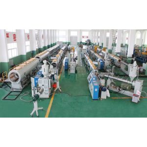 Single Screw PP PE Pipe Extruder With Omron Temperature Contrller