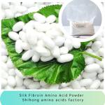 Skin Hair Hand Saas Silk Fibroin Amino Acid White Powder Full Water Soluble PH 5
