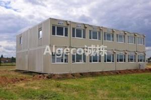 China wholesale modular house small prefab camp house factory