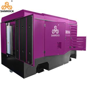 China 35m3/min SANROCK Portable Screw Air Compressor Machine Mining Direct Driven Screw Air Compressor For Sale factory