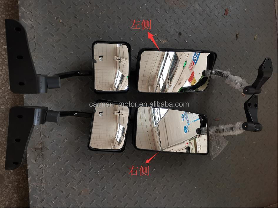 Black WG1642777020 Sinotruk Howo Truck Body Parts Right Rearview Mirror with OE NO