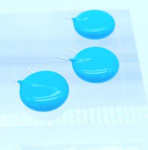 China 14D511K Zinc Oxide Resistor Blue Encapsulated 1W Dip Sealed factory