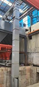 China 190 Cubic Meters Z Type Bucket Elevator For Acid Resistant Materials factory