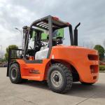 Diesel Fork-Lift Truck with A/C and Heater 7 Ton Fd70 Forklift