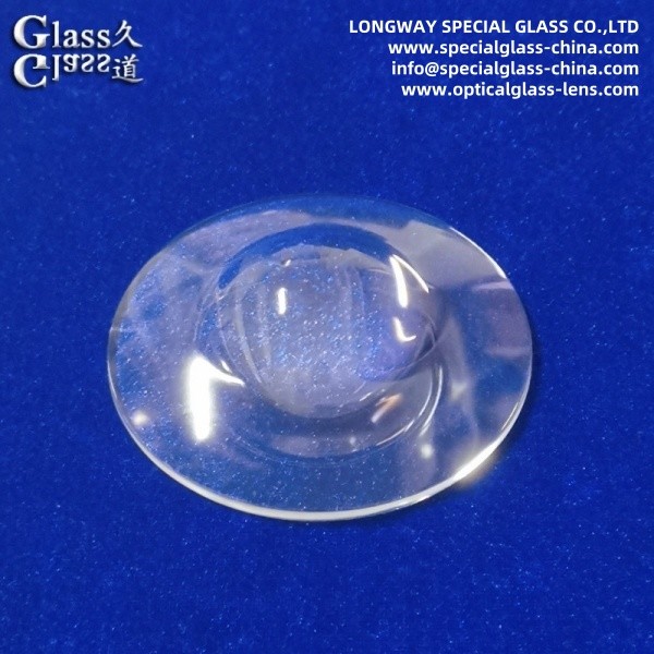 Custom Optical Borosilicate Glass Street Light LED Glass Lens