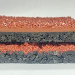 IAAF Approved Shock-Absorbent EPDM Rubber Flooring for Running Track for running