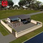 Zontop Flat Pack Build Kit Container House 40Ft Prefab Houses Prefabricated 40Ft