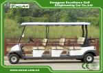Electric Club Car Golf Cart 8 Passenger 48v 3.7kw With Trojan Battery