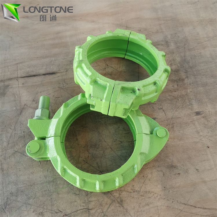 Concrete Pump Pipe Quick Release Clamp 5 inch For Schwing Putzmeister