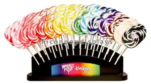 China Countertop Solid Wooden Display Racks For Snack Store Lollipop Merchandising factory