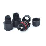 Waterproof Electrical Quick Connectors 2 Pin 3 Pin For Outdoor LED Lighting