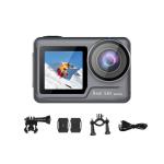 Real 4K FA07A 1080P Sports Camera Wifi Action Camera Outdoor Dual Screen For