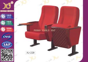 China Molded foam Auditorium Chairs / auditorium theater seating Iron feet for audience XJ-229 factory