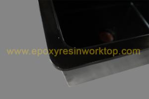 China Strong alkali resistance epoxy undermount sink 1.0 meter for testing centre factory