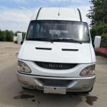 Safe 108HP Manual Gearbox Mini Vans Used 54000KM Mileage With 17 Seats