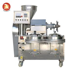 China 30kg/H Small Oil Filter Press Machine , 50hz Safflower Seed Oil Making Machine factory