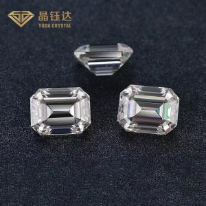 China 1ct-3ct HPHT Emerald Cut Loose Lab Grown Diamonds With IGI Certificate factory