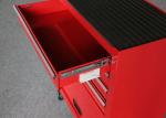 Small Professional Movable Garage Storage Tool Cabinets 4 Drawers With Door