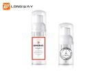Transparent Foam Use Small Cosmetic PETG Bottle For Shampoo Shaving Bubble