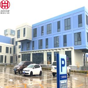 China Zontop Morden Best Selling Strong 20 Feet 40 Feet Prefab House Modern Prefabricated Container House factory