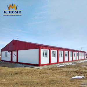 China Fireproof Portable Construction Office Prefabricated Container Building factory