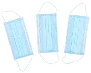 China Dust Proof Disposable Non Woven Mask For Cycling / Running / Biking / Hiking factory