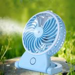 Portable Mini Portable USB Fan , Small Rechargeable Fan Long Service Time