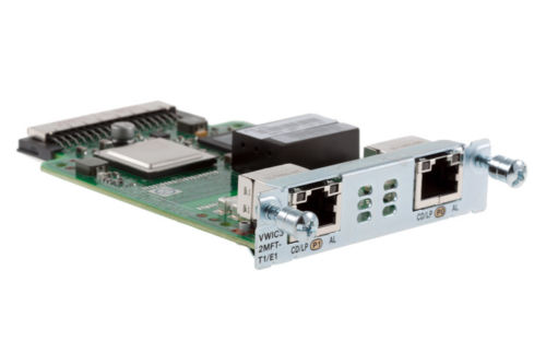 VWIC3-2MFT-T1-E1-Cisco-2-Port-T1-E1-Multiflex-Trunk-Voice-WAN-Interface-Card