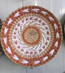 New Design High Quality Wholesale Seagrass Wicker Wall Baskets Wall Plates