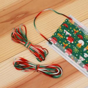China Colorful 3mm 4mm Round Elastic Cord For Medical Mask factory