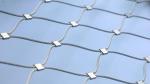 Rhombus Stainless Steel Cable Netting , Bird Aviary Steel Cable Mesh No Toxic