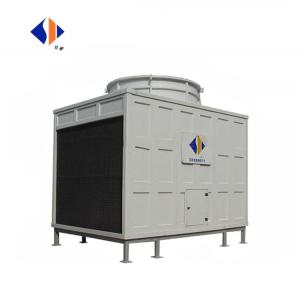China Industrial Square Cross Flow Water Cooling Tower Chiller with 380V Voltage and PVC Filler factory