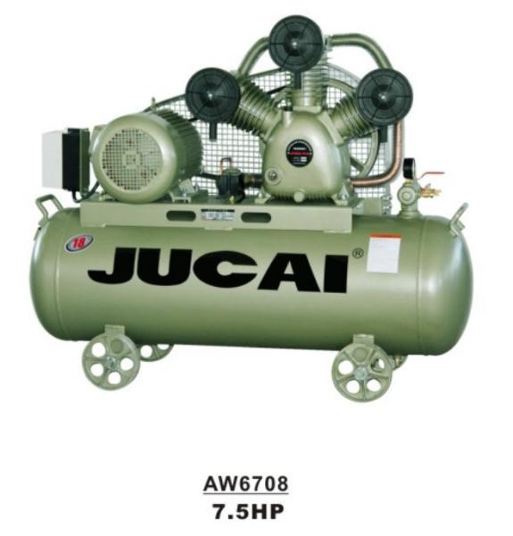 High Pressure Belt Driven Industrial Reciprocating Piston Air Compressor 7.5hp 5