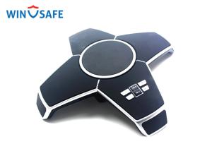 China Conference Call Speaker Microphone DC12V Auto Adjust Echo Cancellation for Meeting Room / Board Room factory