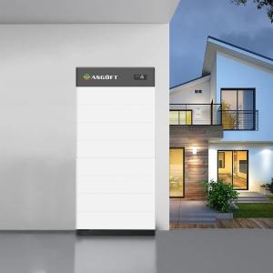 China 15-40 kw Stackable solar battery High output power bank 15kwh 20kw 30kw 40kwh LifePo4 factory