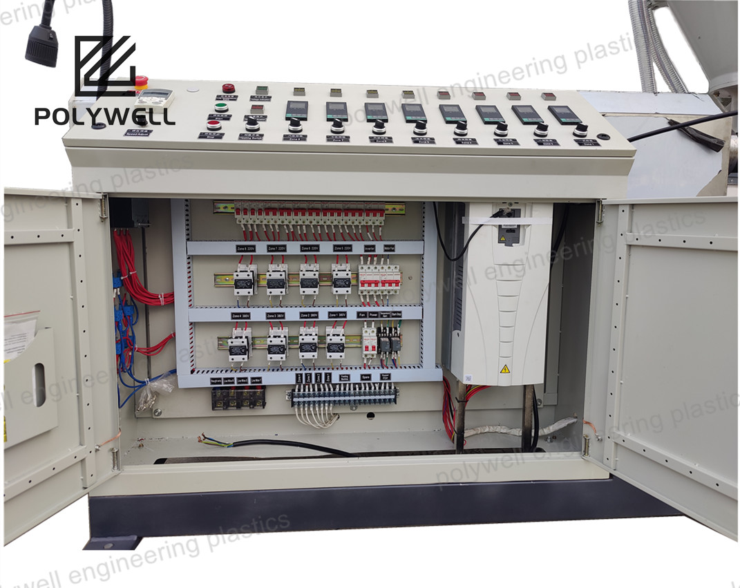 PA66 GF25 Nylon Tape Dedicated Extruder Mainframe Single Screw Plastic Extruder