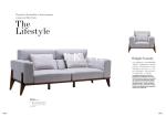 European Style Ash Wooden Frame Corner Designs Furniture Living Room Sofa