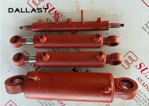 China Double Acting Chromed Hydraulic Cylinder for Agricultural Truck / Dump Trailer factory