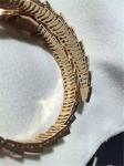 Bi diamond snake Bracelet 18k gold white gold yellow gold rose gold diamond