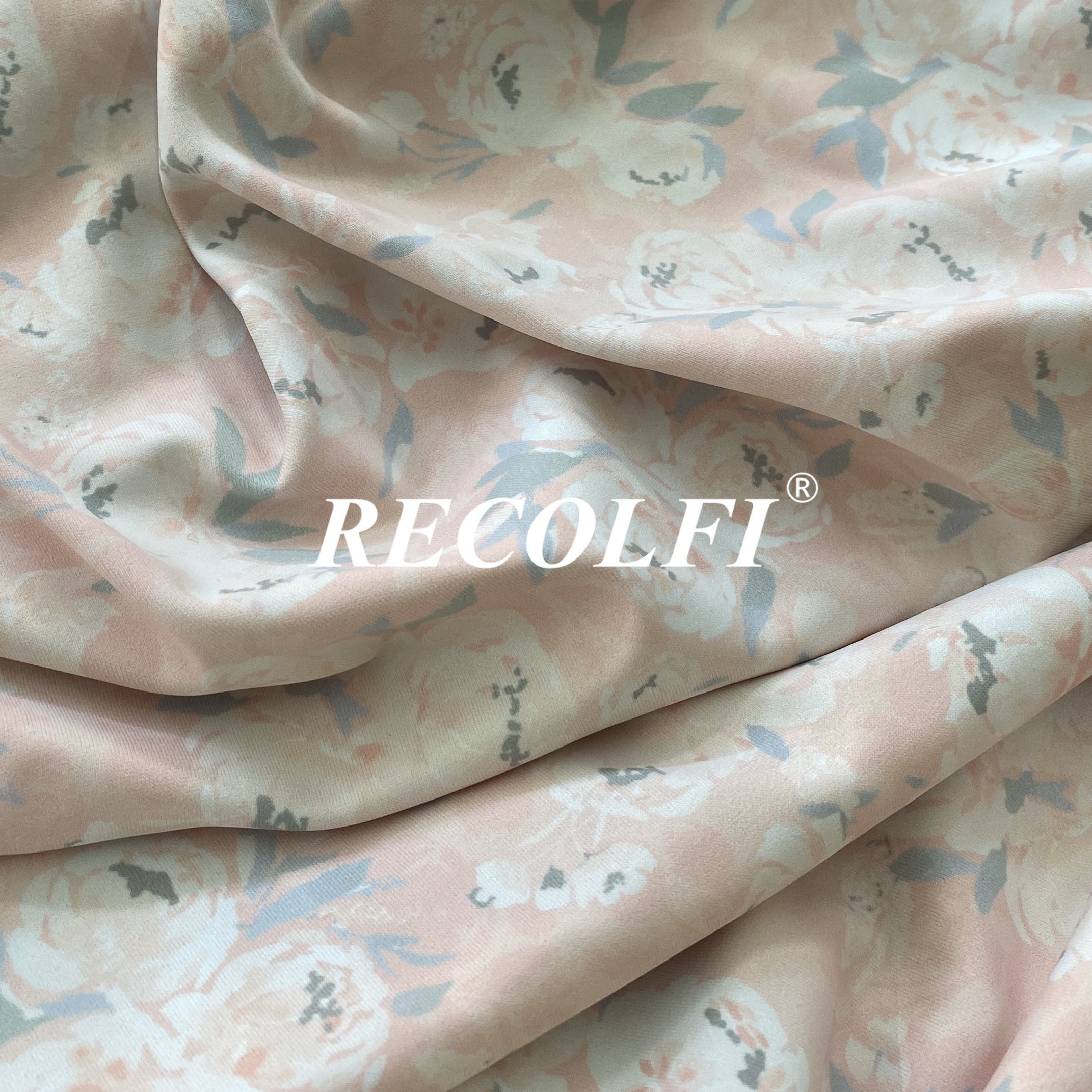 Flower Printing Sustainable Women's Activewear High Elastic Dyeing