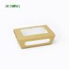 Buy cheap Customized Logo Biodegradable Paper Container F Flute Recycled BSCI approved from wholesalers