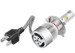 Pure White 6000K C6 Led Headlight Conversion Kit H4 36W 3800LM