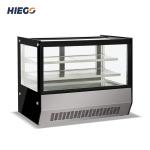 R600a Cake Display Showcase Countertop Desktop Refrigerated Cake Display