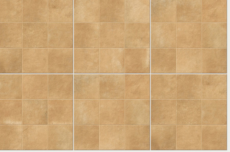 Anti-Slip Light Brown Exterior Floor Eco-Friendly Ceramic Tiles For Bedroom 600x600m