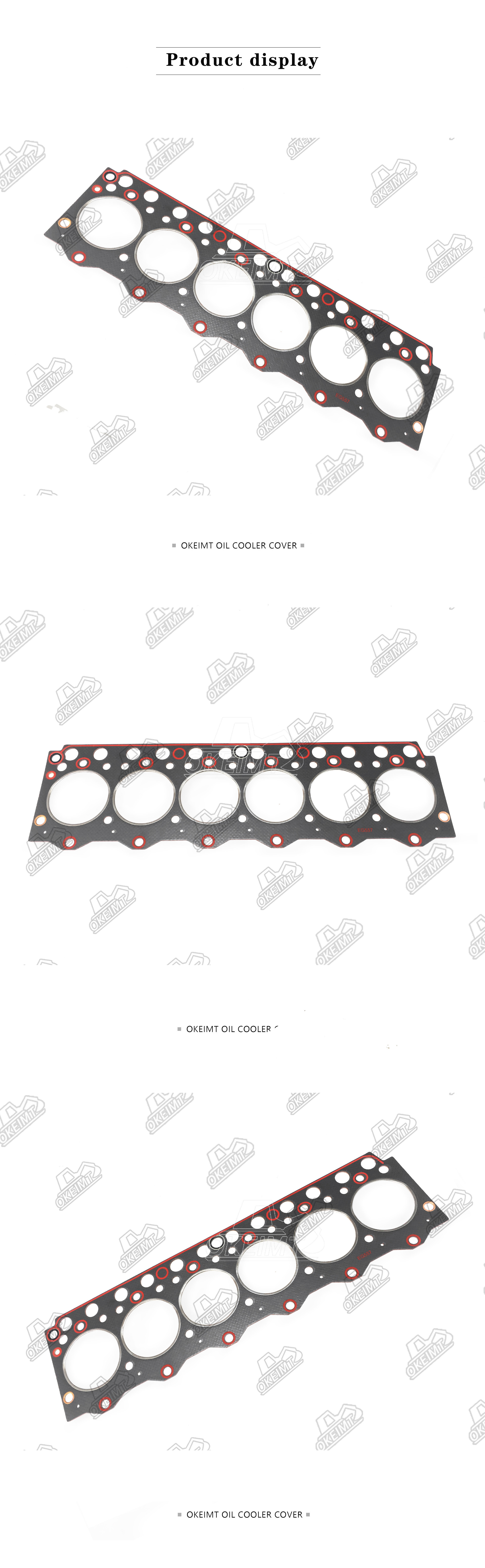 Asbestos Cylinder Head Gasket 6206-11-1821 6206111821 Komatsu Engine 6D95