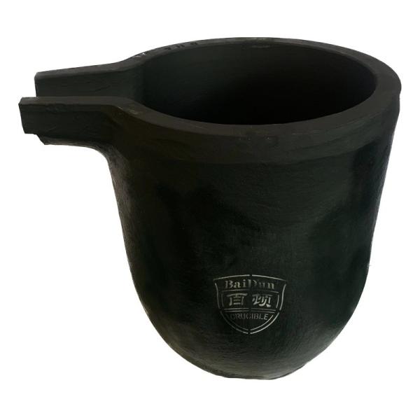 Temperature Resistance Copper Melting Crucible 150Kg Capacity High Heat